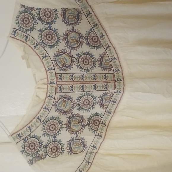 Entro Boho Embroidered Dress size medium - Picture 3 of 14